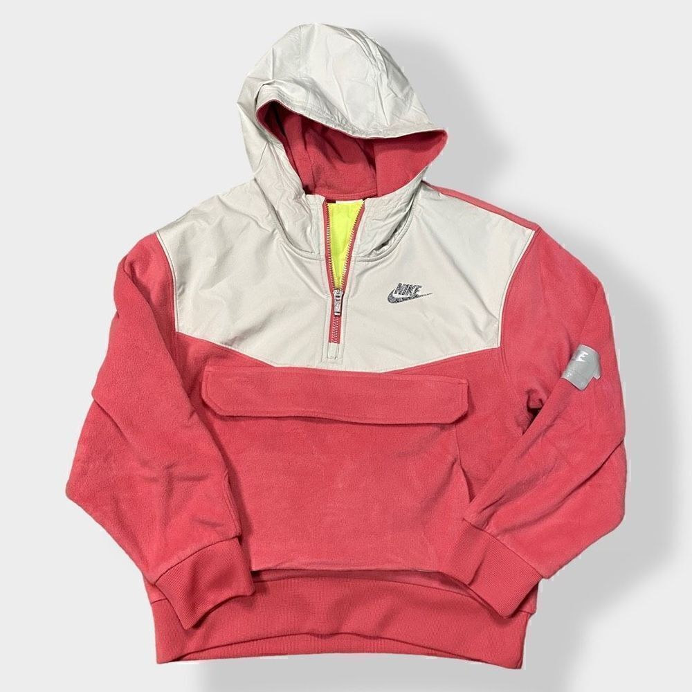 Nike Sportswear Youth Pack Big Kids Woven Pink Jacket size Medium DJ5552-622